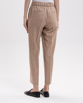 Peserico Beige wool pants P0457202581