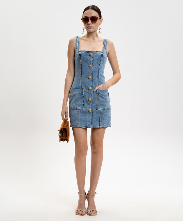 white christmas dresses Raw Edge Denim Short Dress