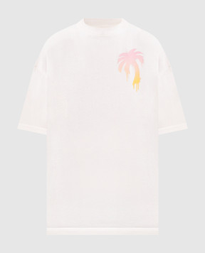 Palm Angels I Love PA White T-Shirt PWAA07BS26JER004