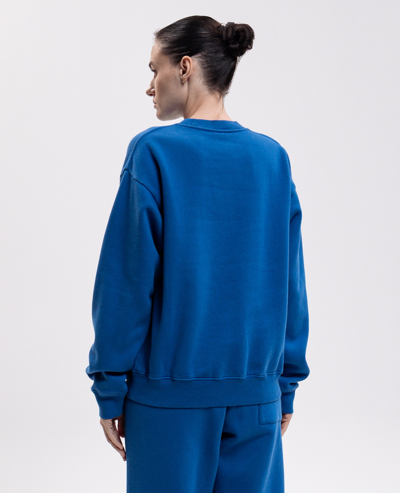 Blue sweatshirt with print Sporty & Rich 4