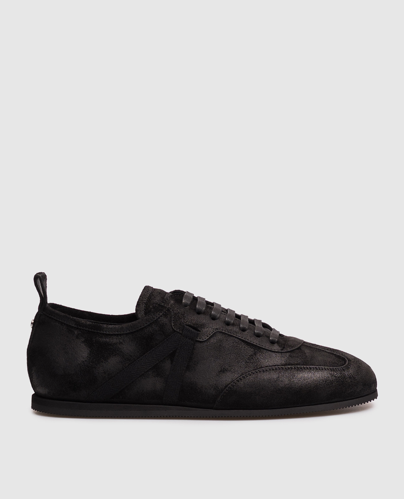 Siru black suede sneakers