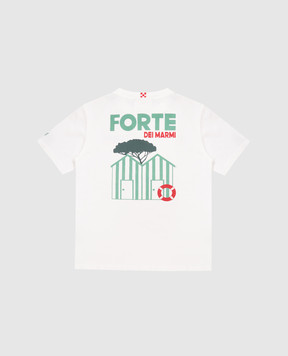 MC2 SAINT BARTH Portland Kids White T-Shirt PRL000102305L
