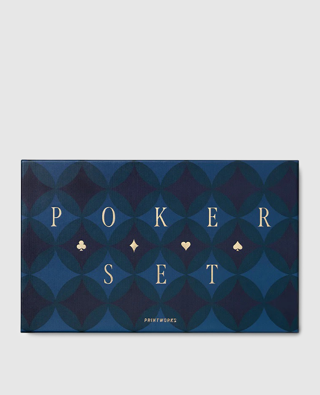 

ART of POKER poker set Printworks, White