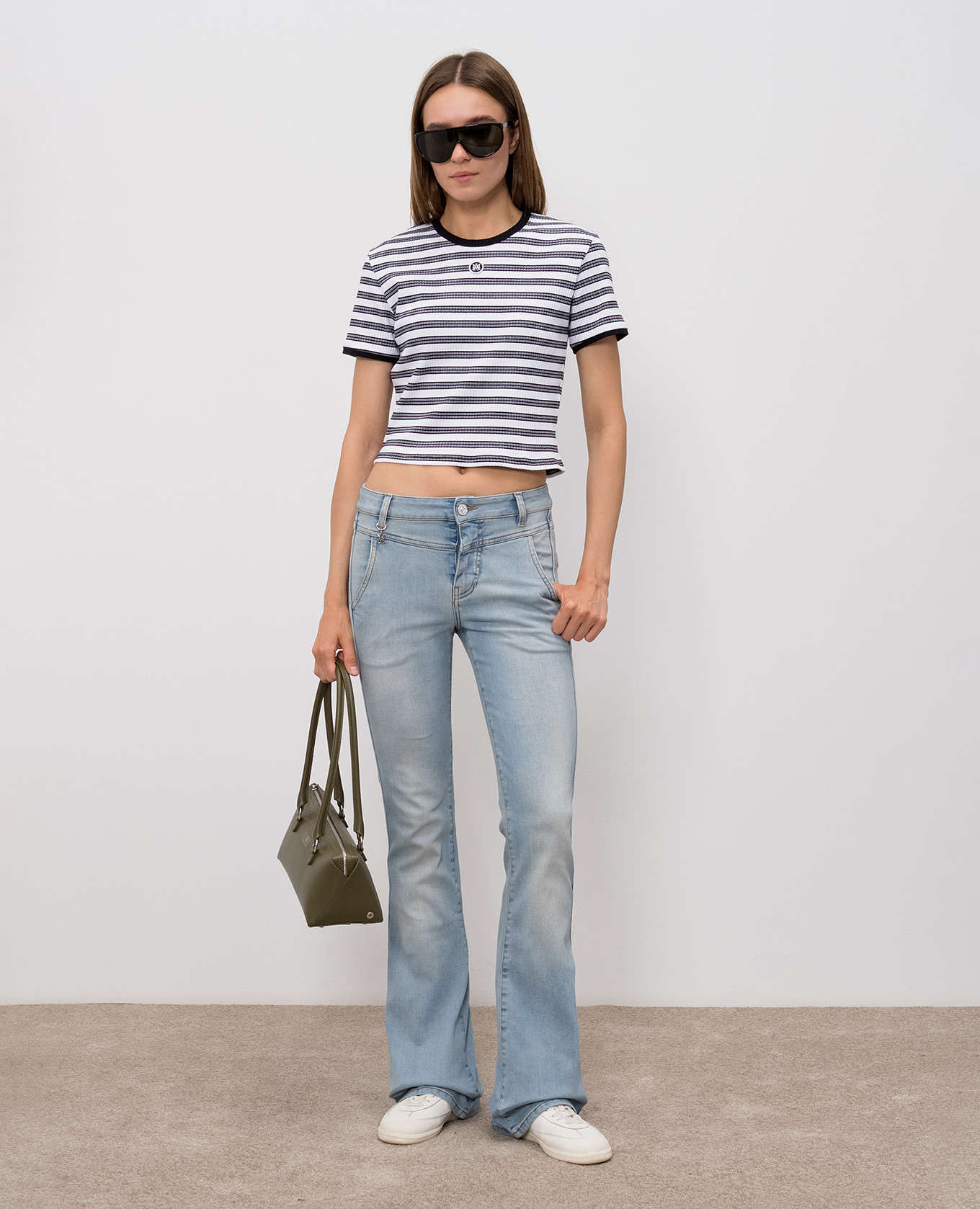 

White striped T-shirt AMIRI