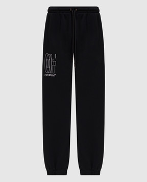 Off-White Double Arrow black joggers 44MCH057S26F002