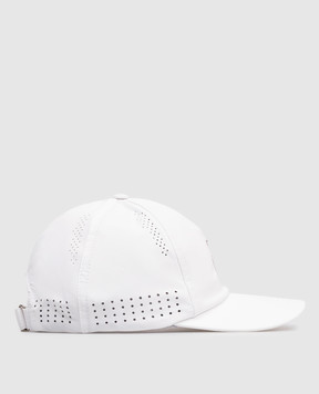 Brunello Cucinelli White cap with emblem MCAP9911T