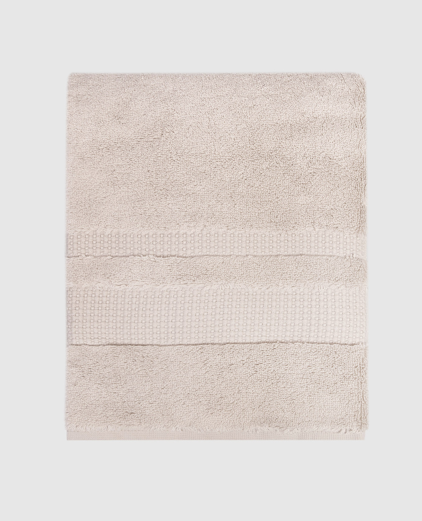 

Grey terry hand towel PERA Hamam