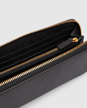 Valentino VLogo Signature Black Leather Wallet 9W2P0BB3SNP