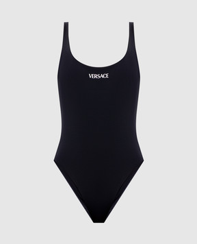Versace Black swimsuit with logo 10231621A17152