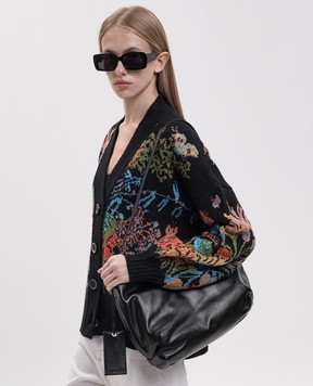 Marsell Black leather Fanta bag MB0442P010