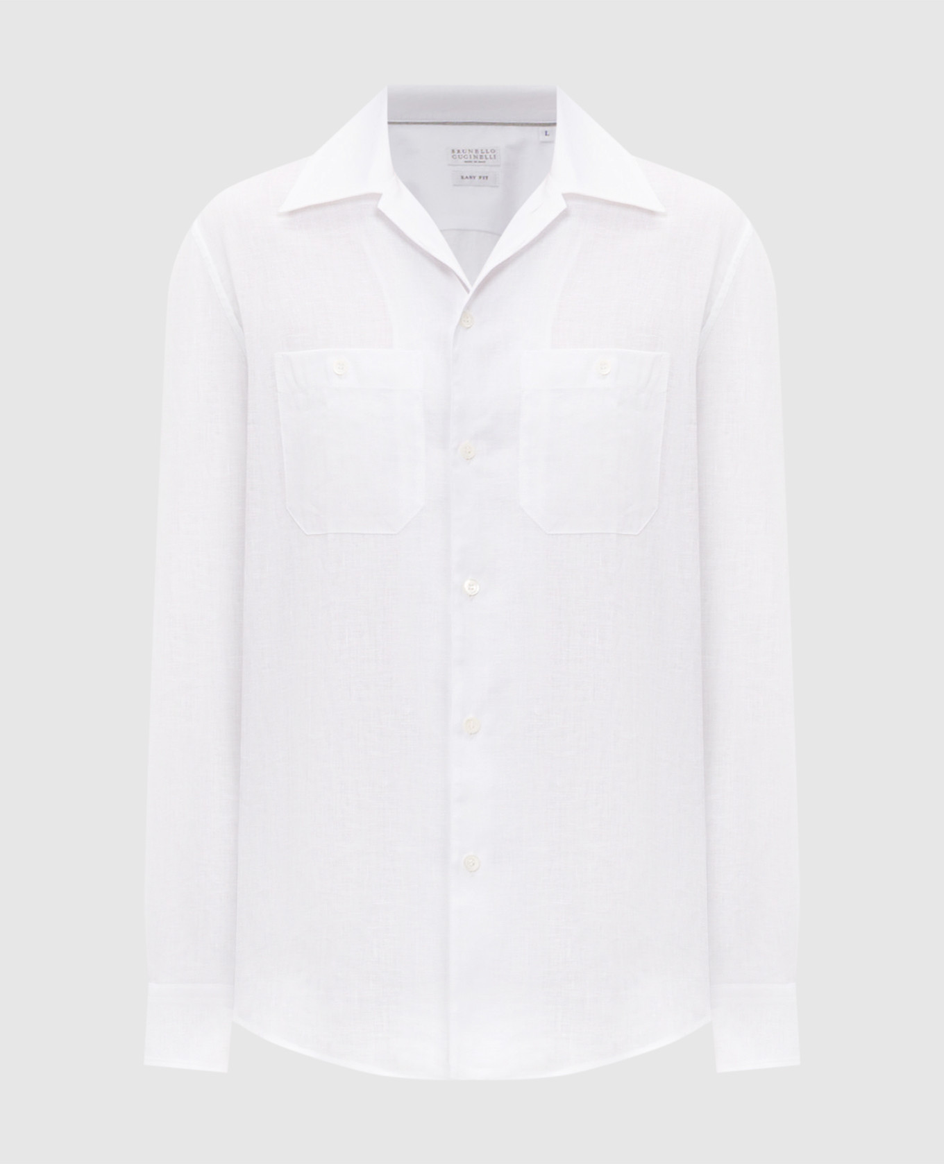 White linen shirt