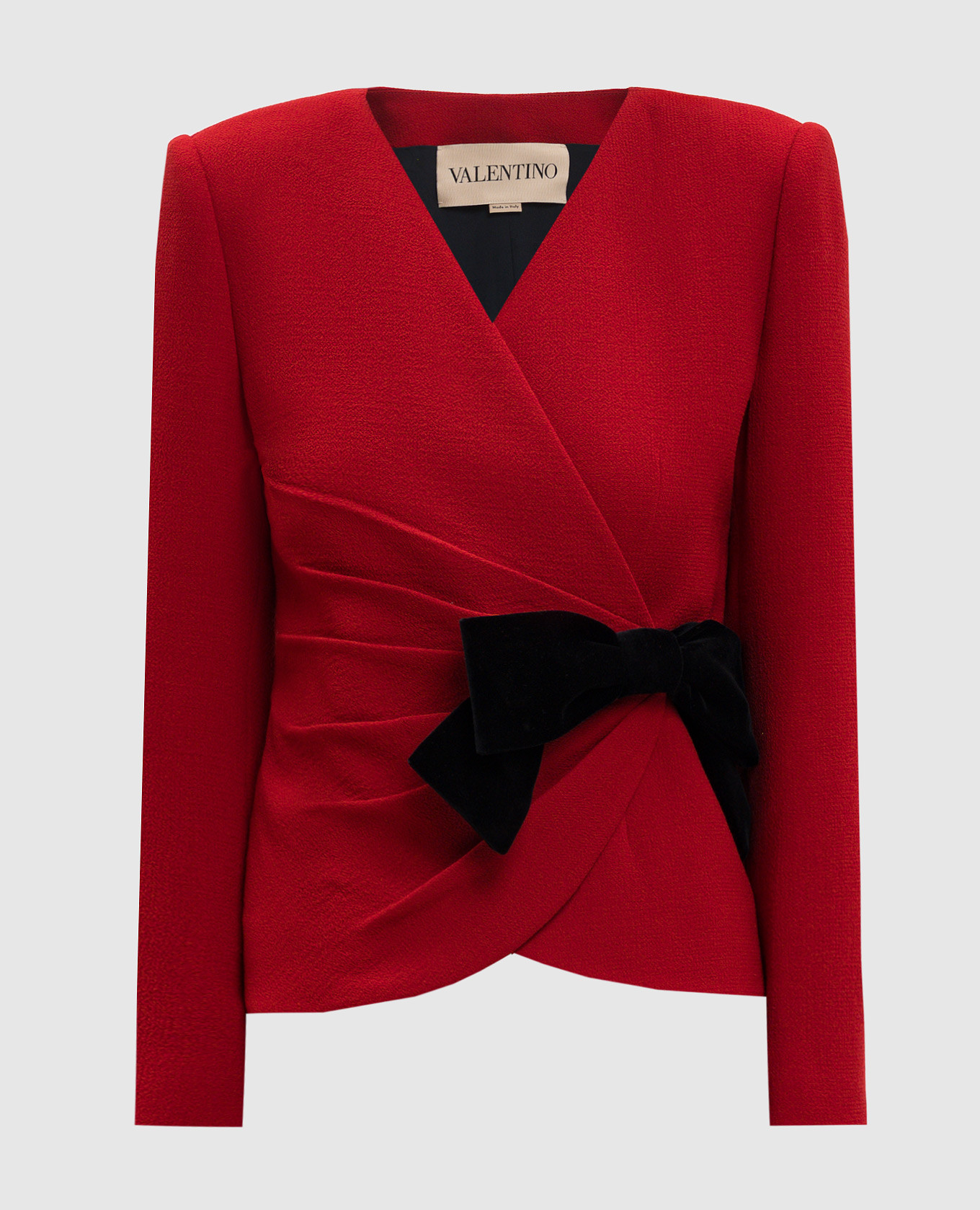 

Red wool jacket Valentino