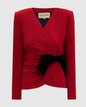Valentino Red wool jacket 7B0CE5209Q0
