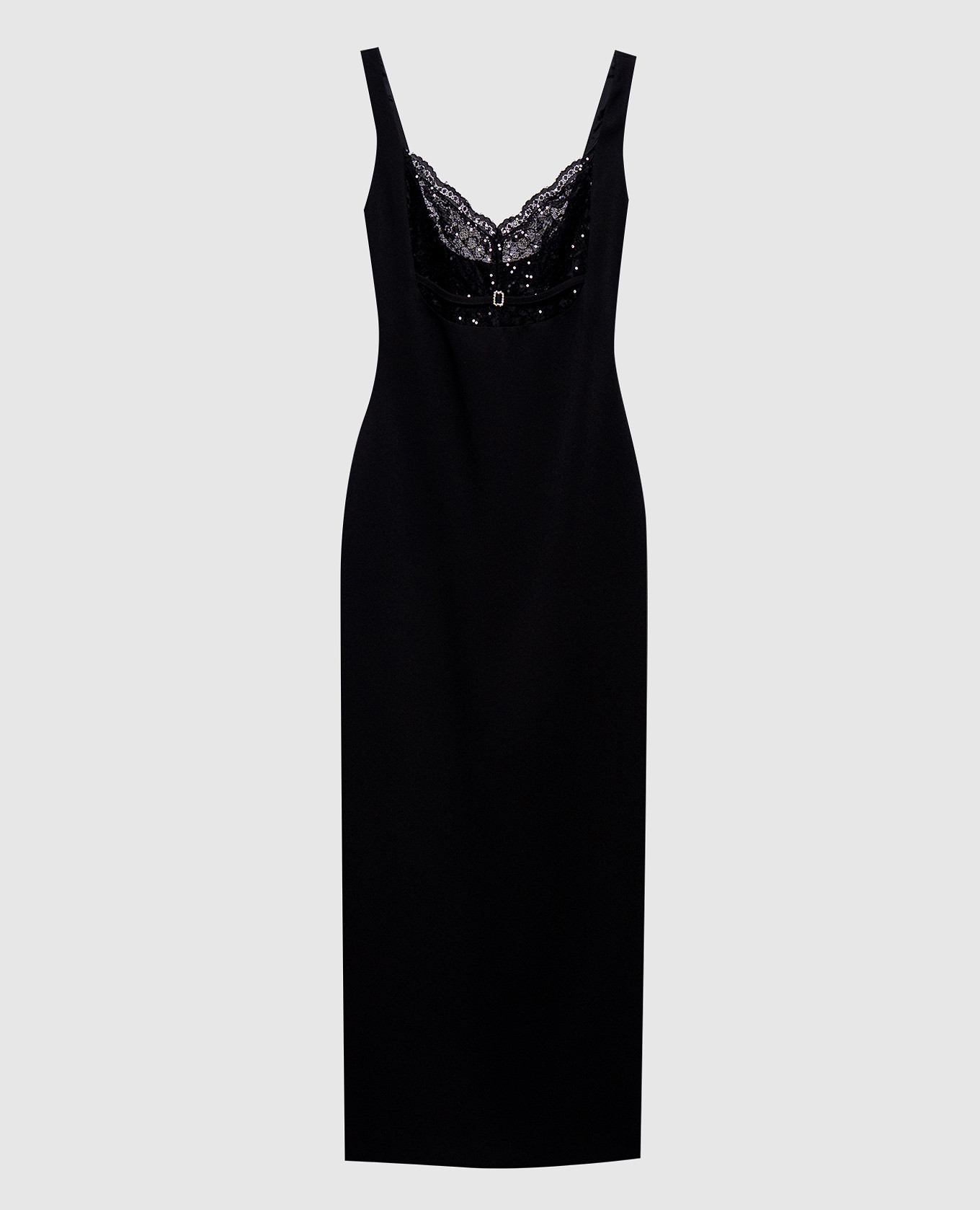 

Black dress with lace insert Nissa
