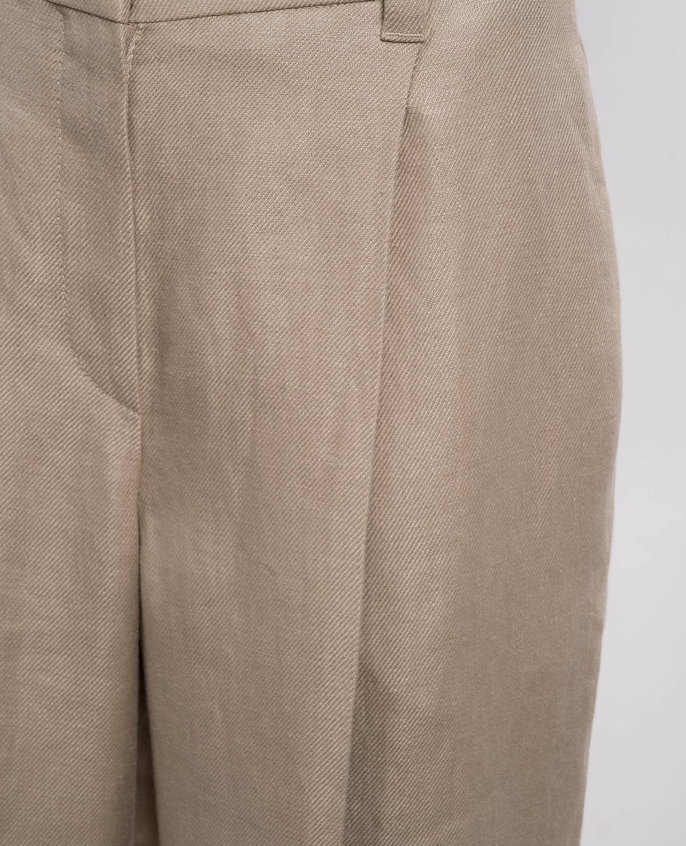 

Beige linen pants Brunello Cucinelli