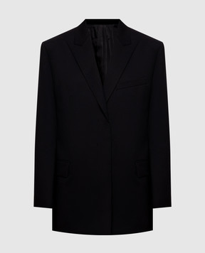 Juun.j Black jacket with wool JW6811W005
