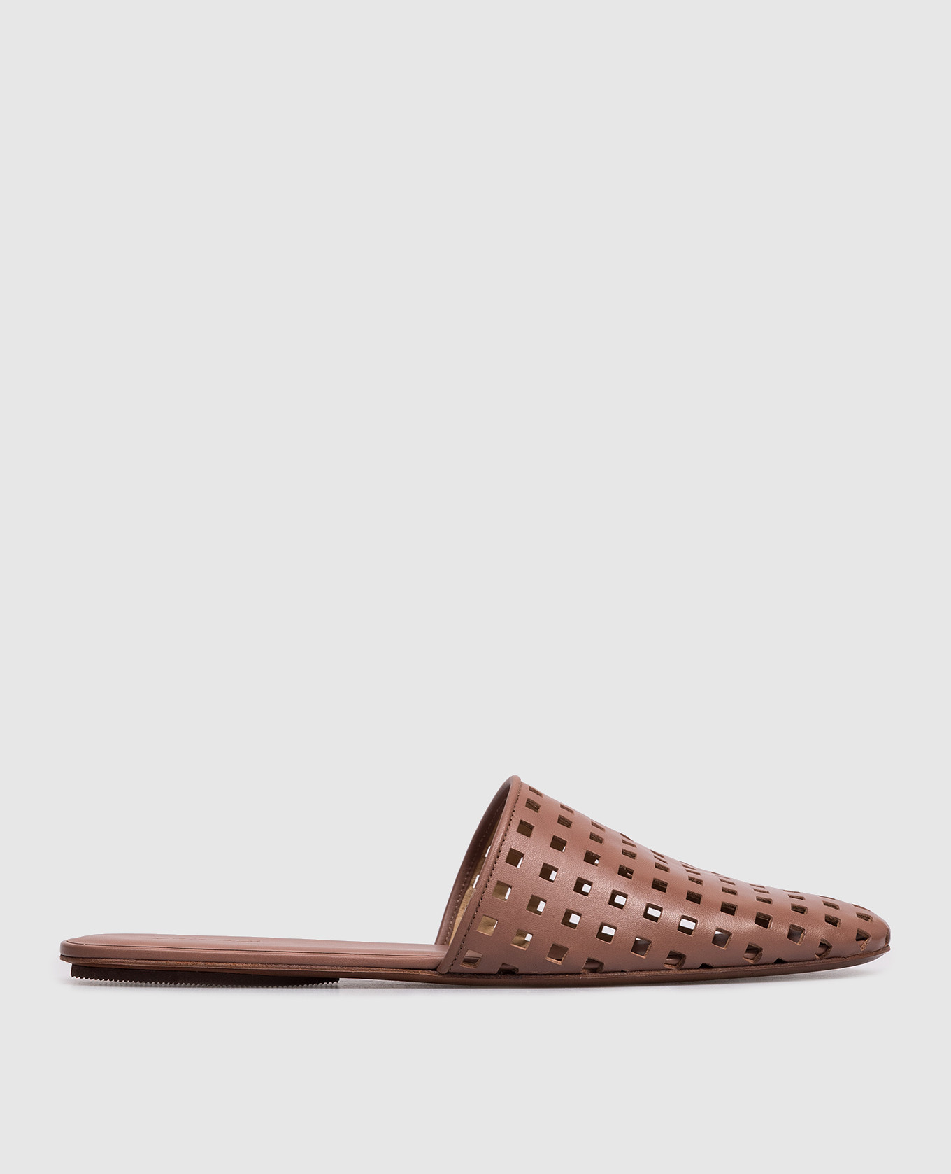 

Distesa Forata brown leather mules Marsell