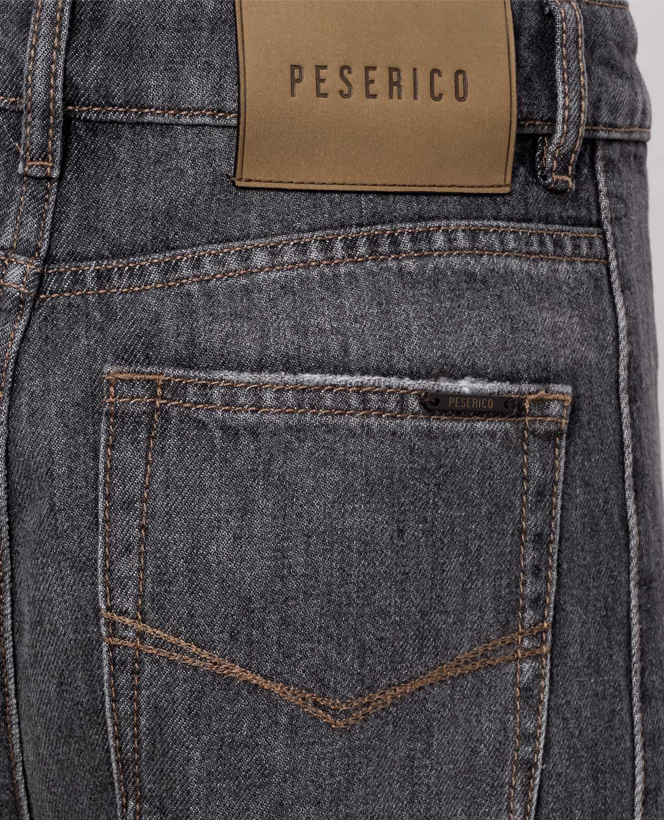 Gray jeans with a worn effect Peserico 5