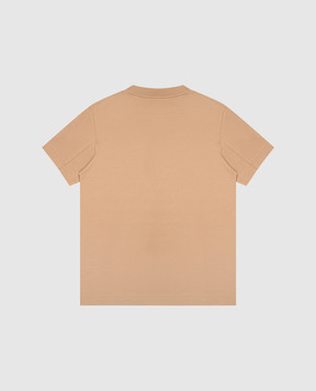 Brunello Cucinelli Children's brown cotton t-shirt B0B13T704C