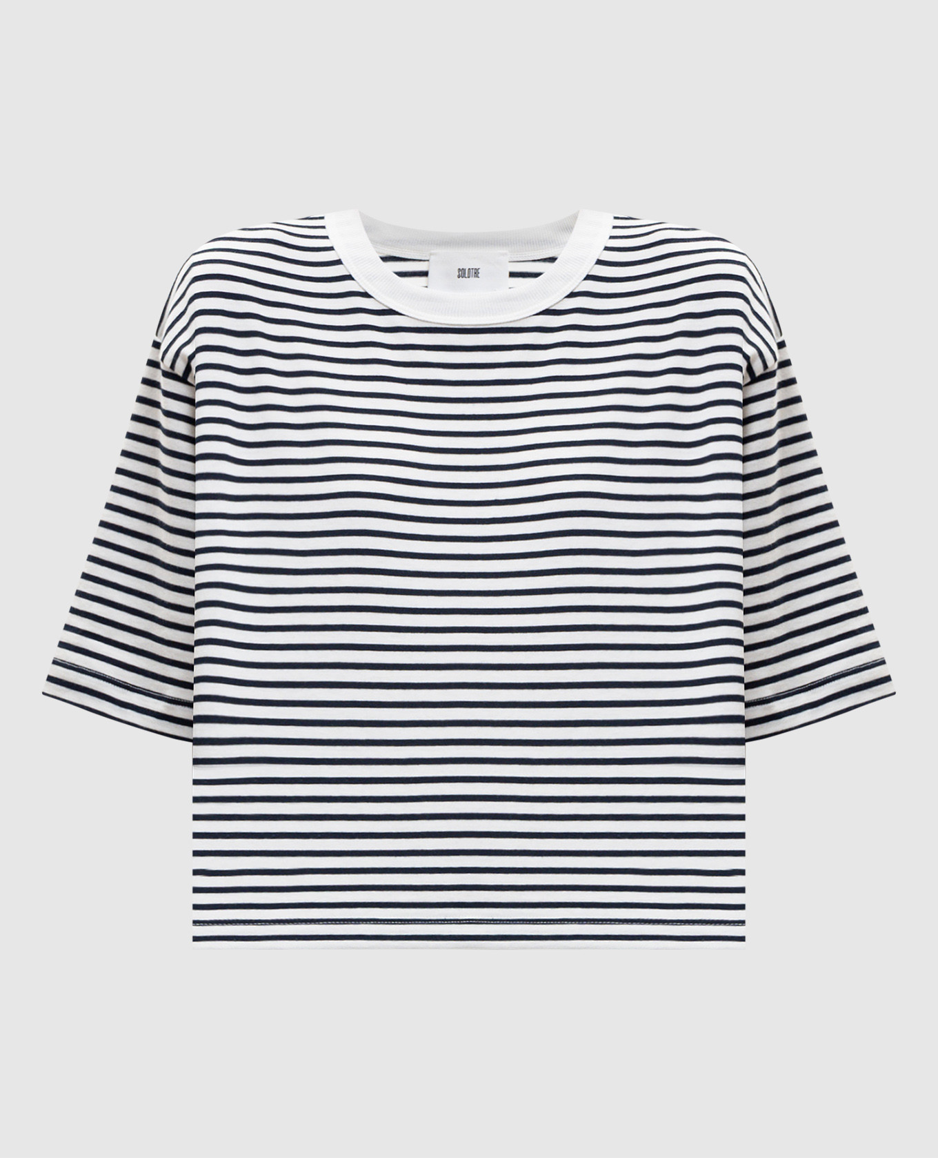 

White striped T-shirt Solotre