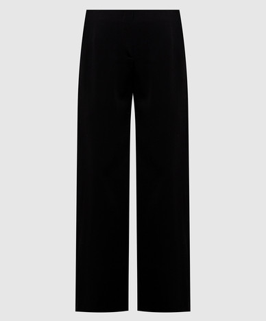 Farah black wool and cashmere pants