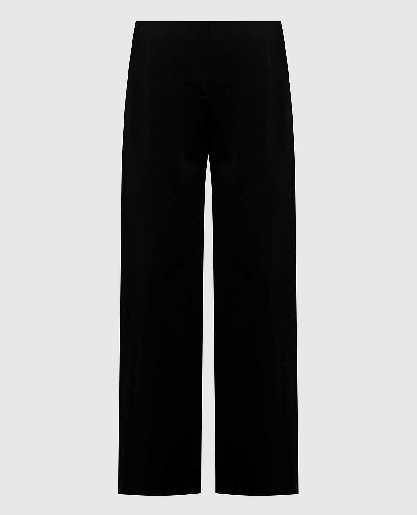 Farah black wool and cashmere pants The Row