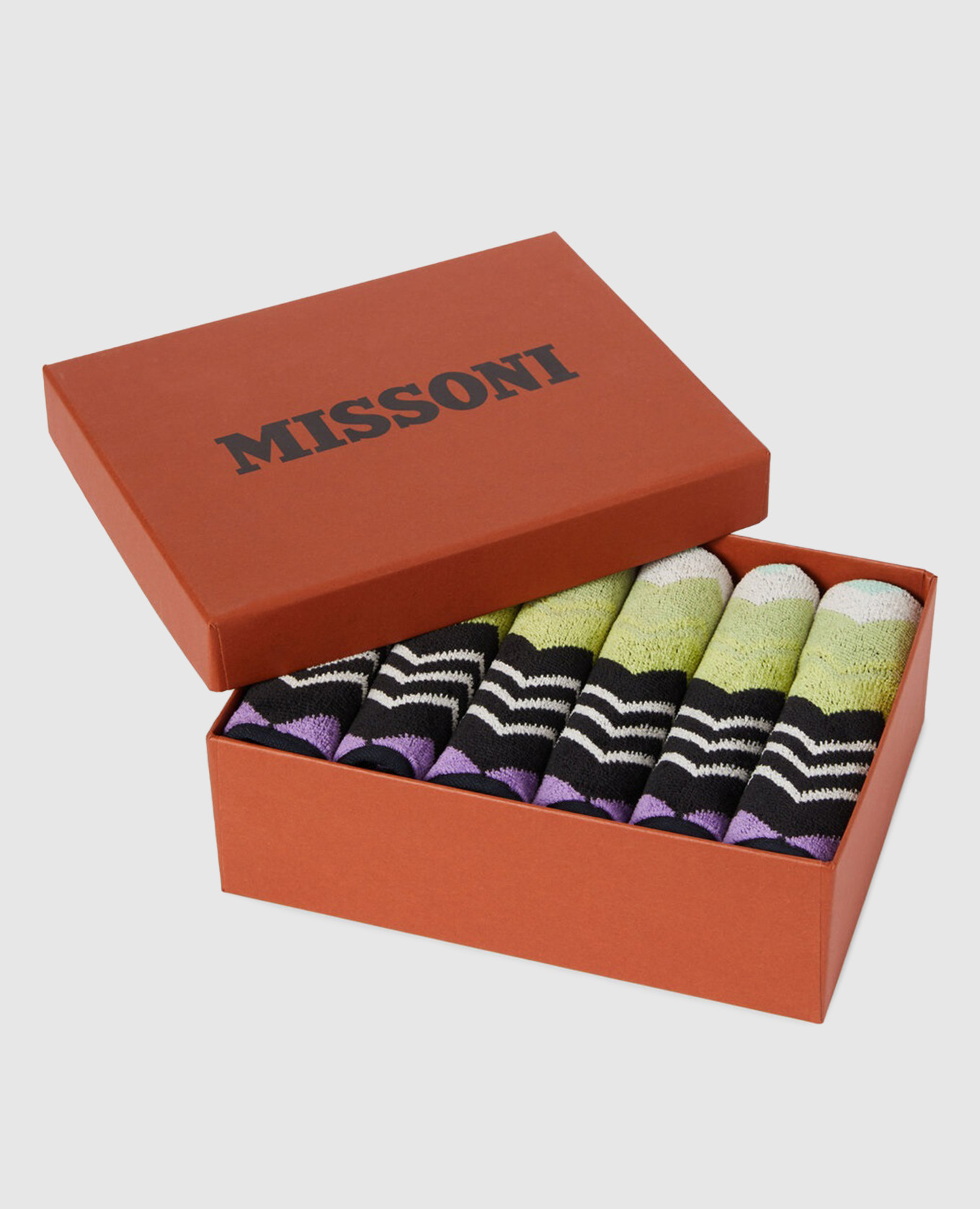 

Giacomo Terry Face Towel Set 6 pcs Missoni Home, White