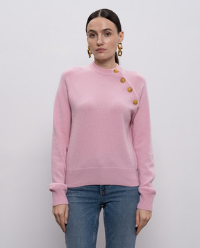 Balmain Pink wool and cashmere jumper GF1KA130KI87