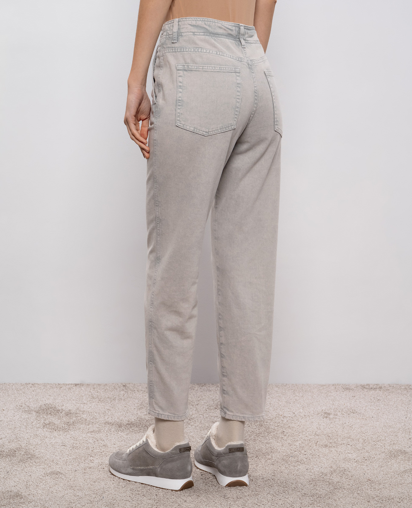 

Gray jeans Peserico, Grey