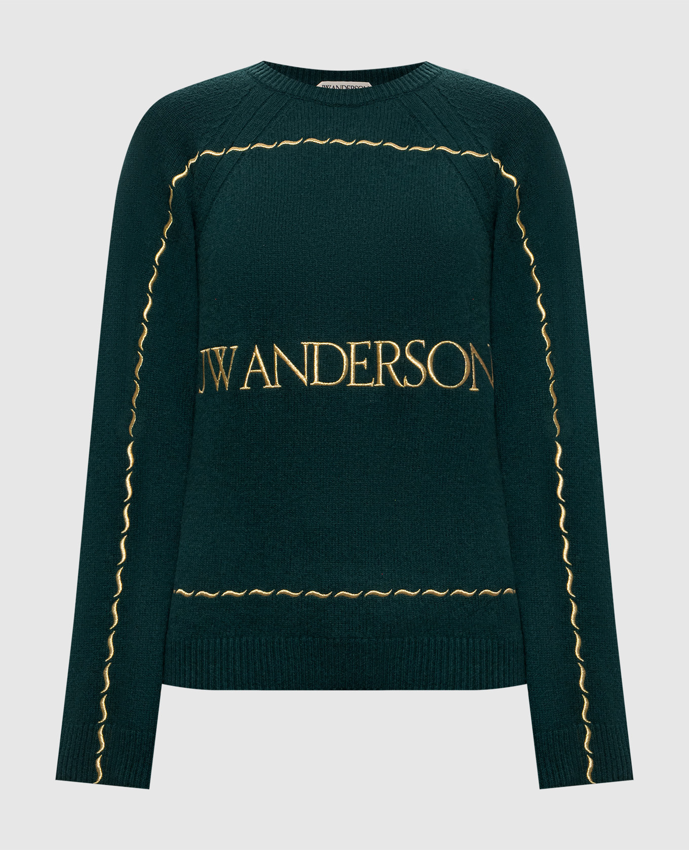 Green wool sweater JW Anderson