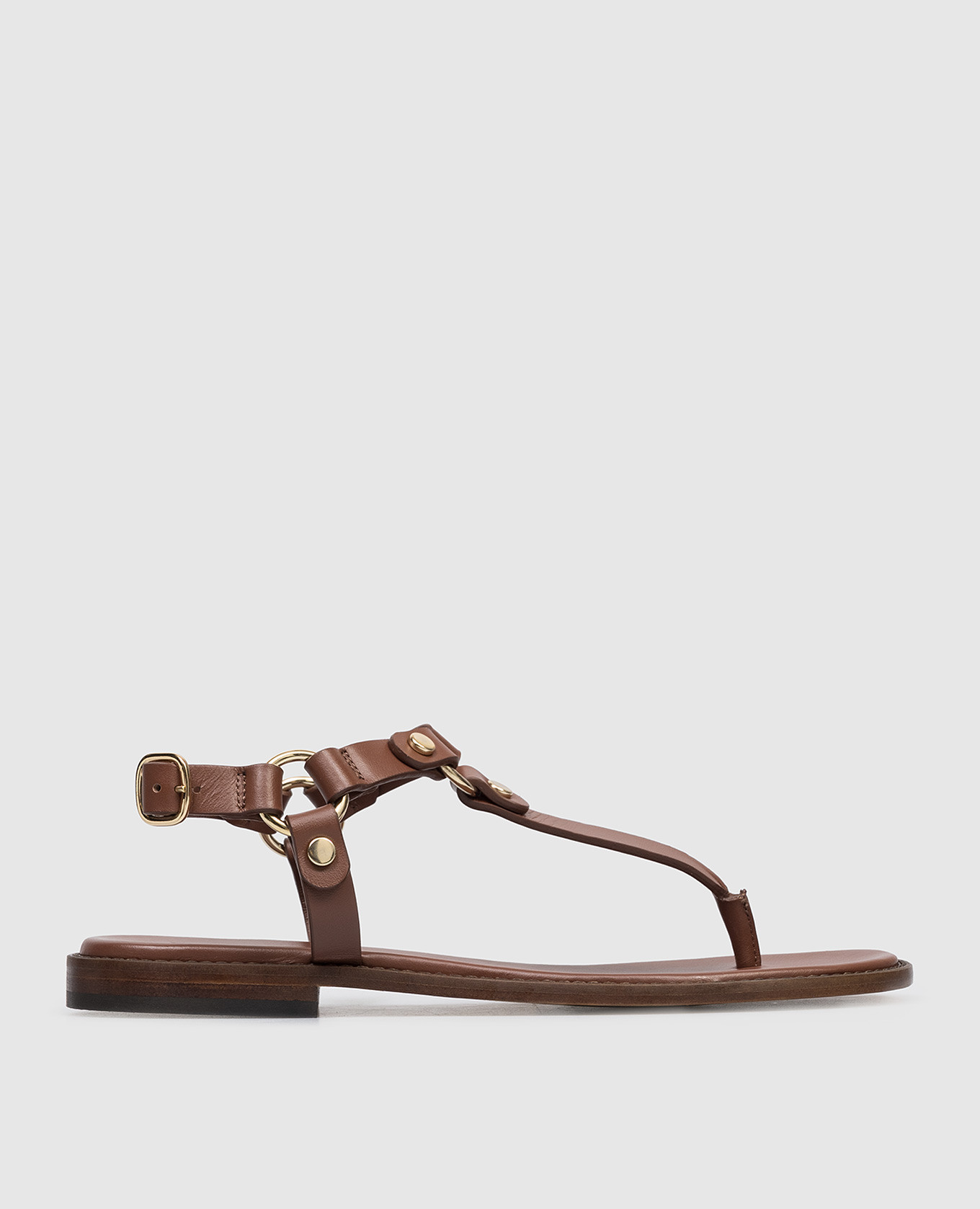 

Brown leather sandals Doucal's