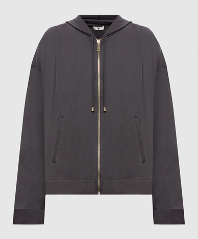 Grüne Sportjacke