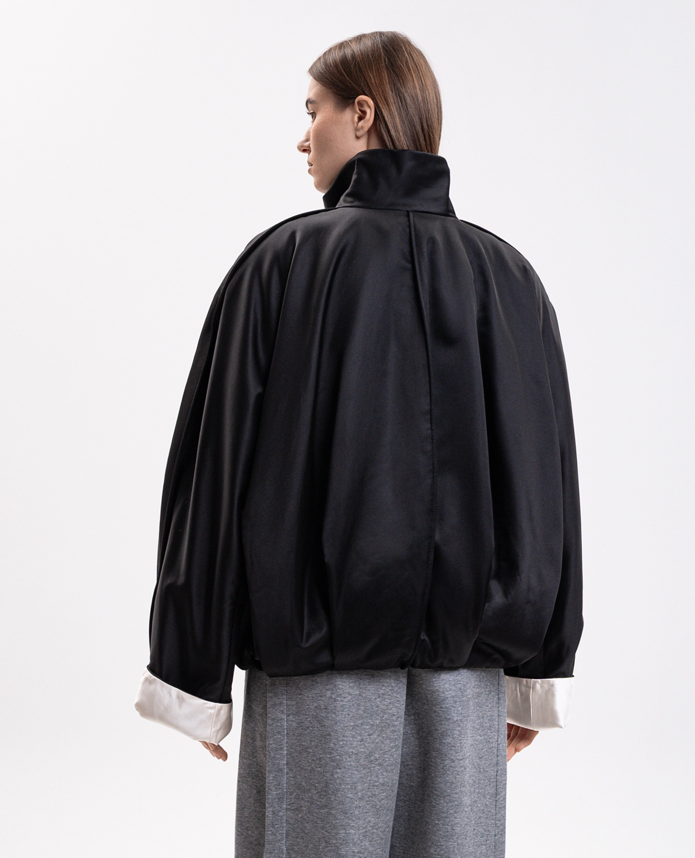 Black jacket with silk Carven 4