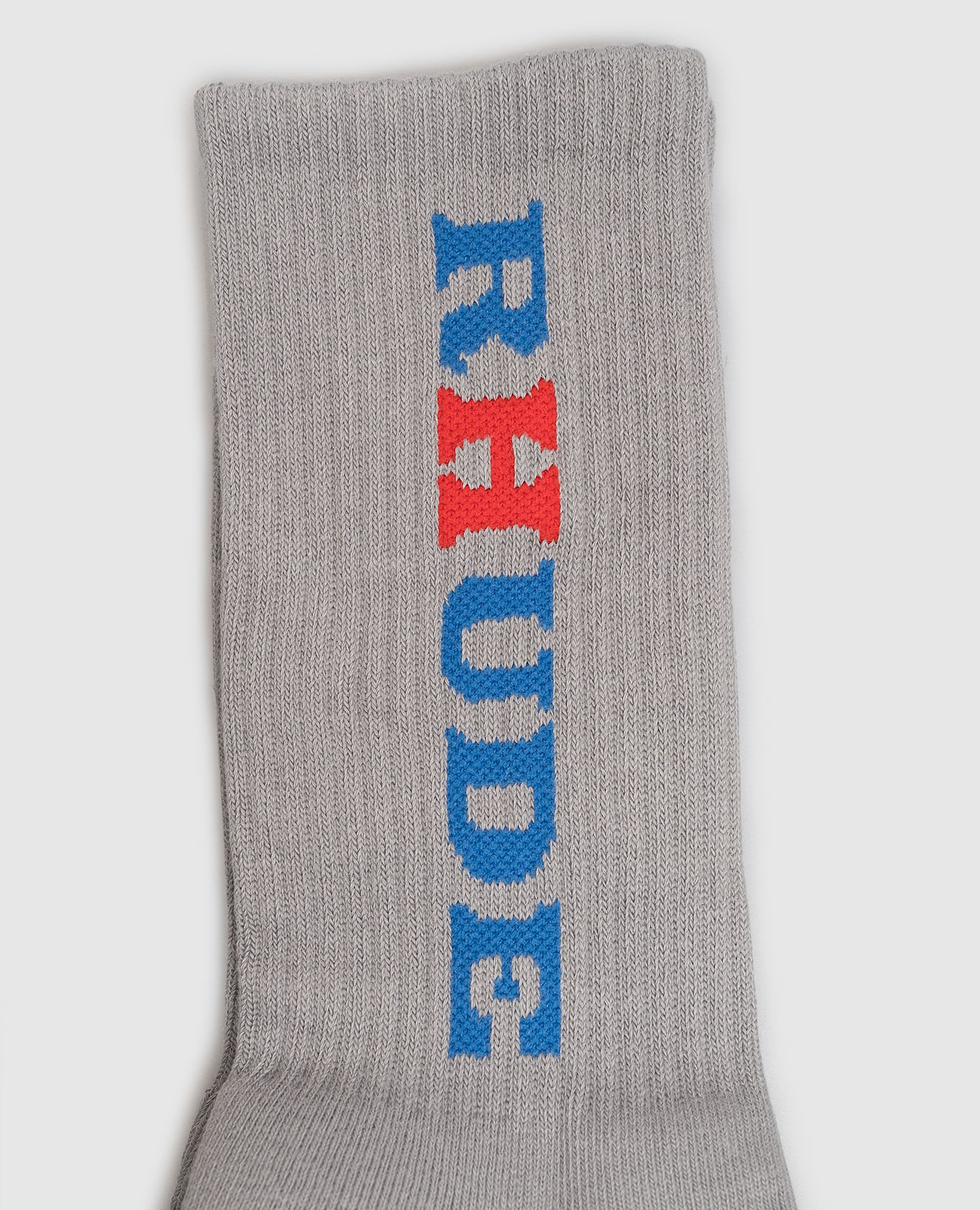Grey socks with logo Rhude 2