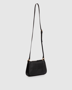 Twinset Black leather crossbody bag 262TB7184