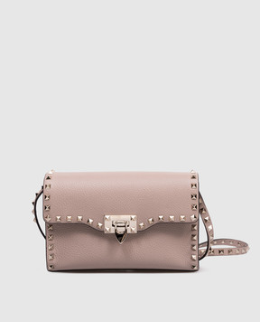 Valentino Beige Rockstud leather bag 8W0B0181VSF