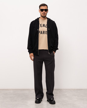 Givenchy Black Photographic Negative sports jacket BMJ0NJ3YU8