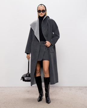 Simkhai Grey reversible Allura wool coat 5267005WL
