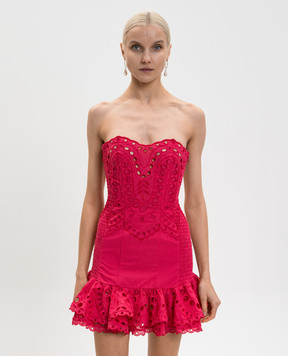 Charo Ruiz Pink Salty mini dress 263600