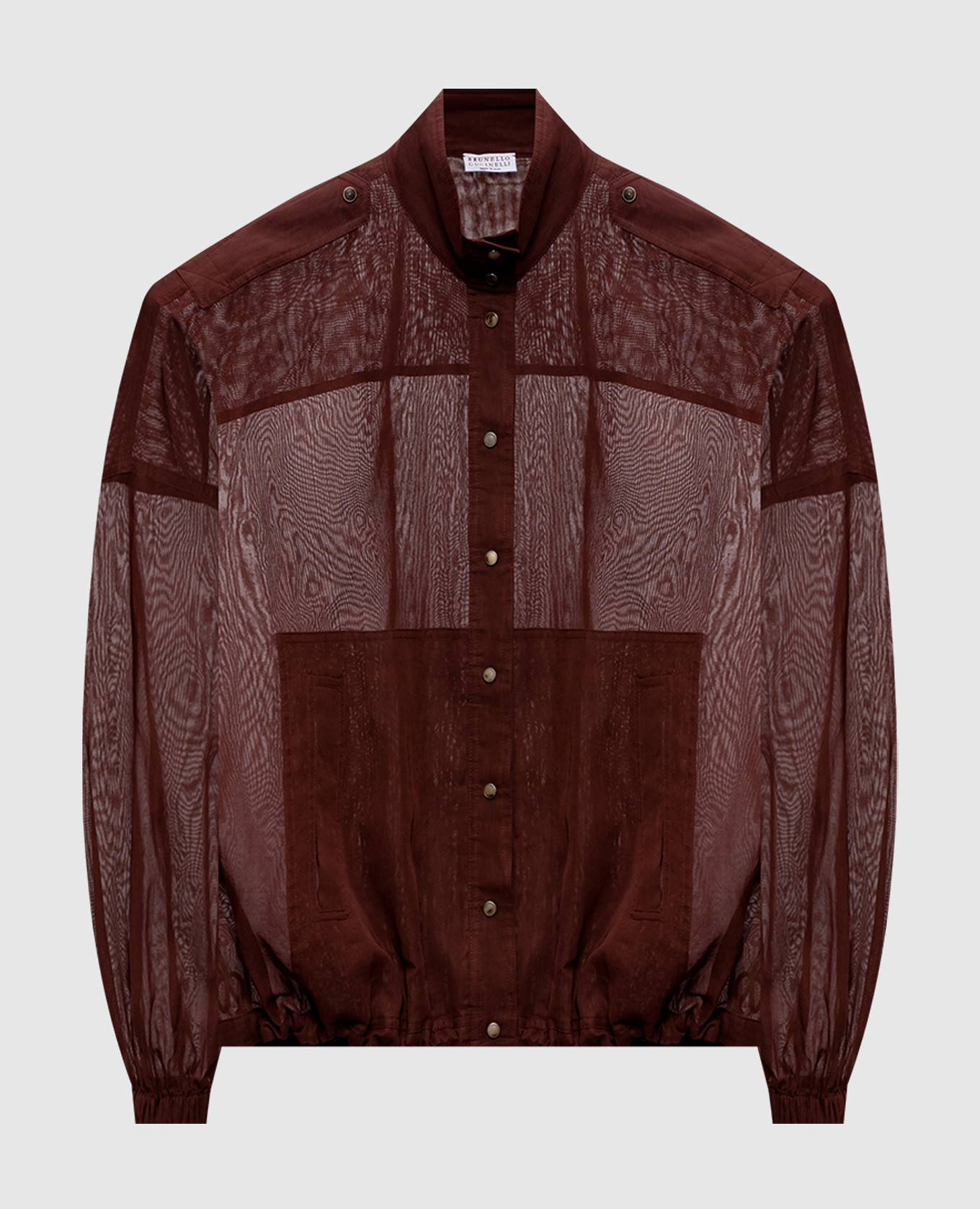 

Brown jacket Brunello Cucinelli, Burgundy