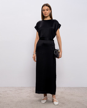 Toteme Black midi dress 261WRD0310FB0546
