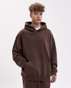 Palm Angels Brown hoodie PAMBB003FL005