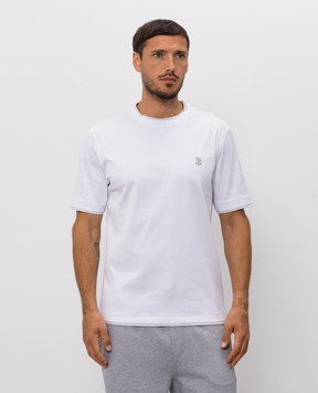 Brunello Cucinelli White layered T-shirt M0B137451G