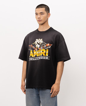 AMIRI Black MA EAGLE T-shirt AMTOJR1200