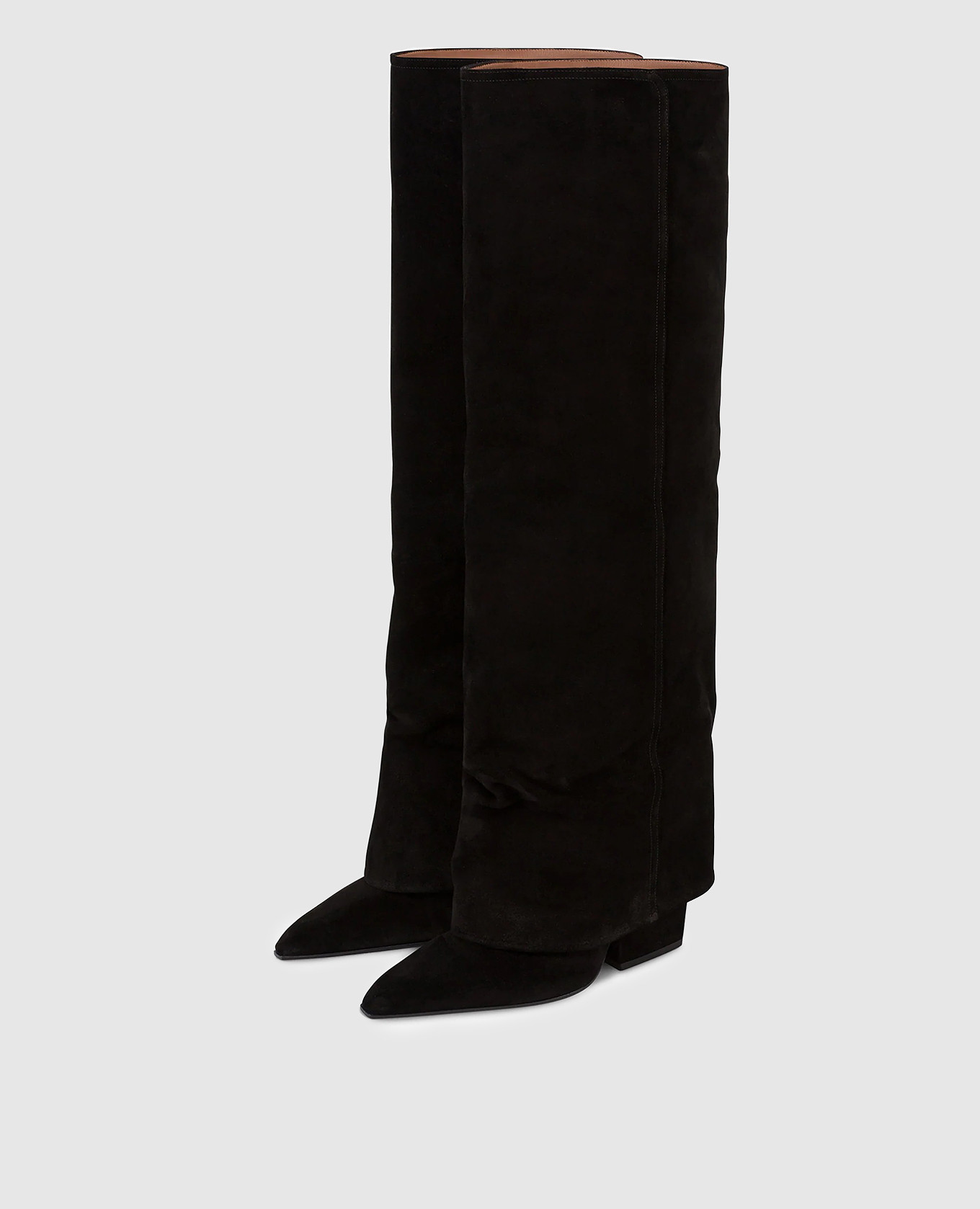 Black suede boots JANE FOLD Paris Texas 2