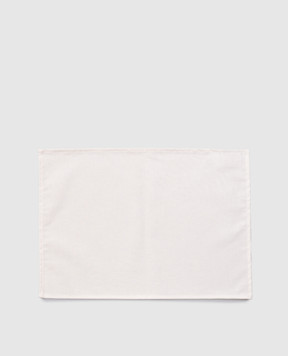Le Jacquard Fraincais White placemat Vegetal mood 30943