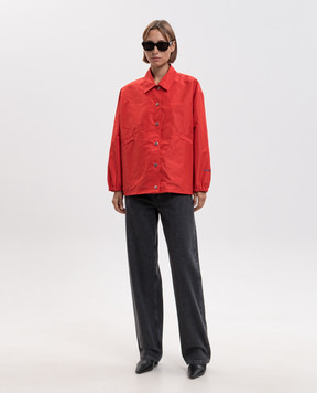 Jil Sander Red windbreaker J02SW0075J70221