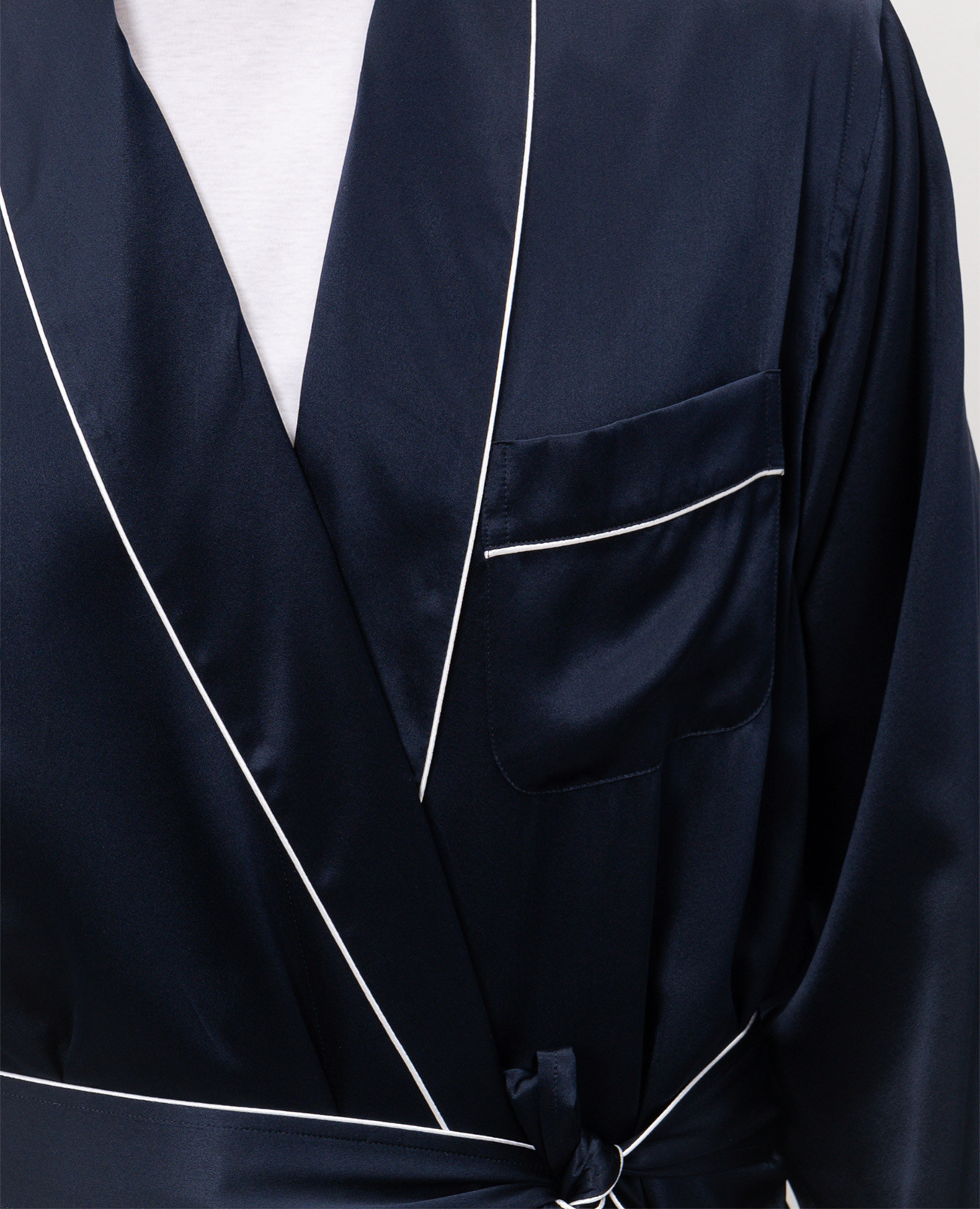 

Blue silk robe Zimmerli