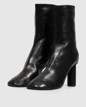 Paris Texas Black leather Alice ankle boots PX2030XNPTS