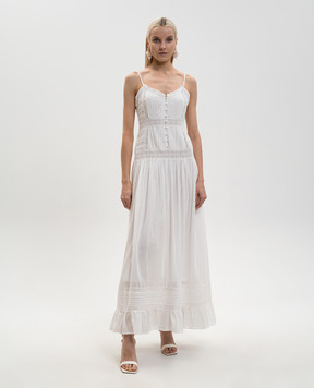 Twinset White dress with lace 261LM2HGG